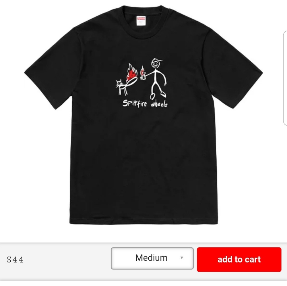 Supreme medium shirt